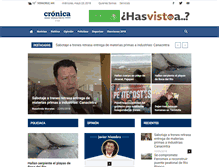 Tablet Screenshot of cronicaveracruz.com